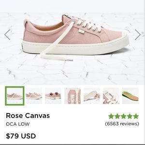 Cariuma Rose Canvas - Low OCA sneaker